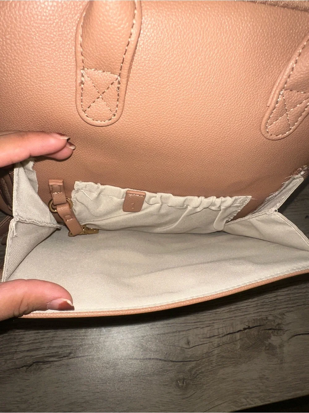 Ayla & Co mini Bag color Caffe